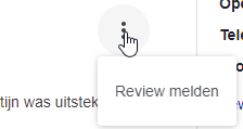 Google review verwijderen