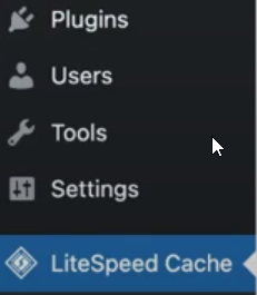 Litespeed cache
