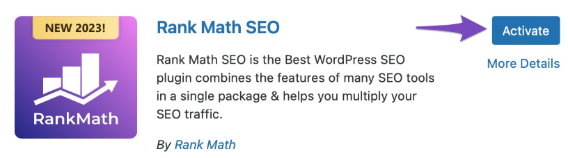 RankMath installeren