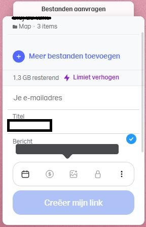 bestanden versturen met WeTransfer