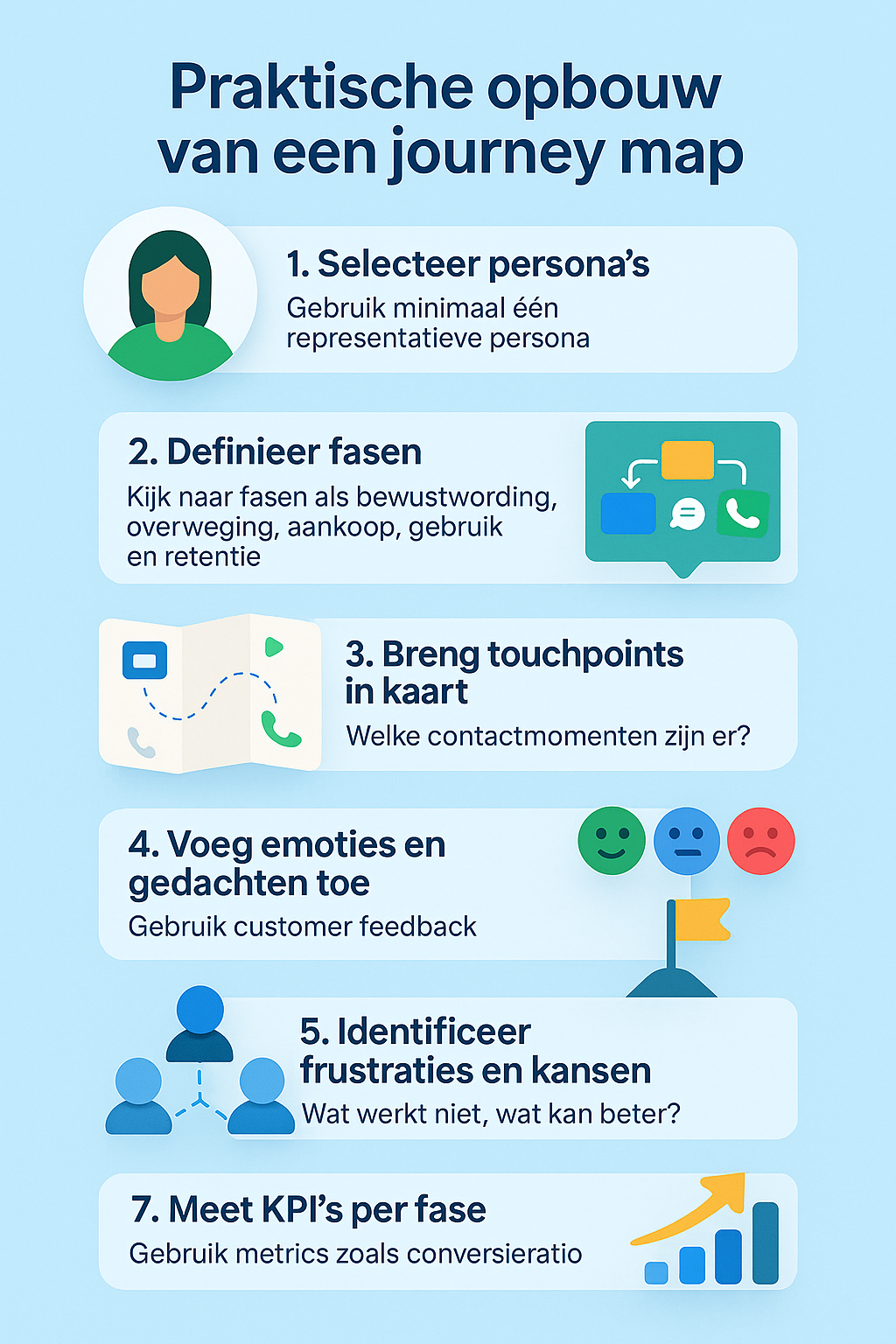 Customer journey opbouw
